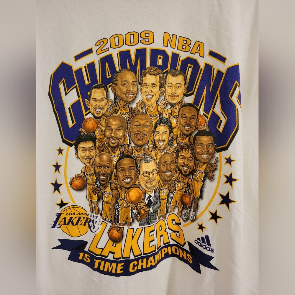 Vtg Lakers 2009 NBA champion t-shirt